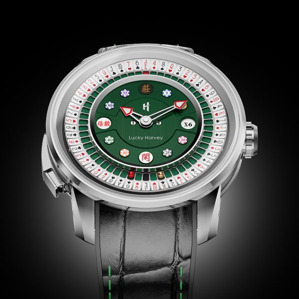 Lucky Harvey New Rose Gold Poker Roulette Automatic Watch - Image 3